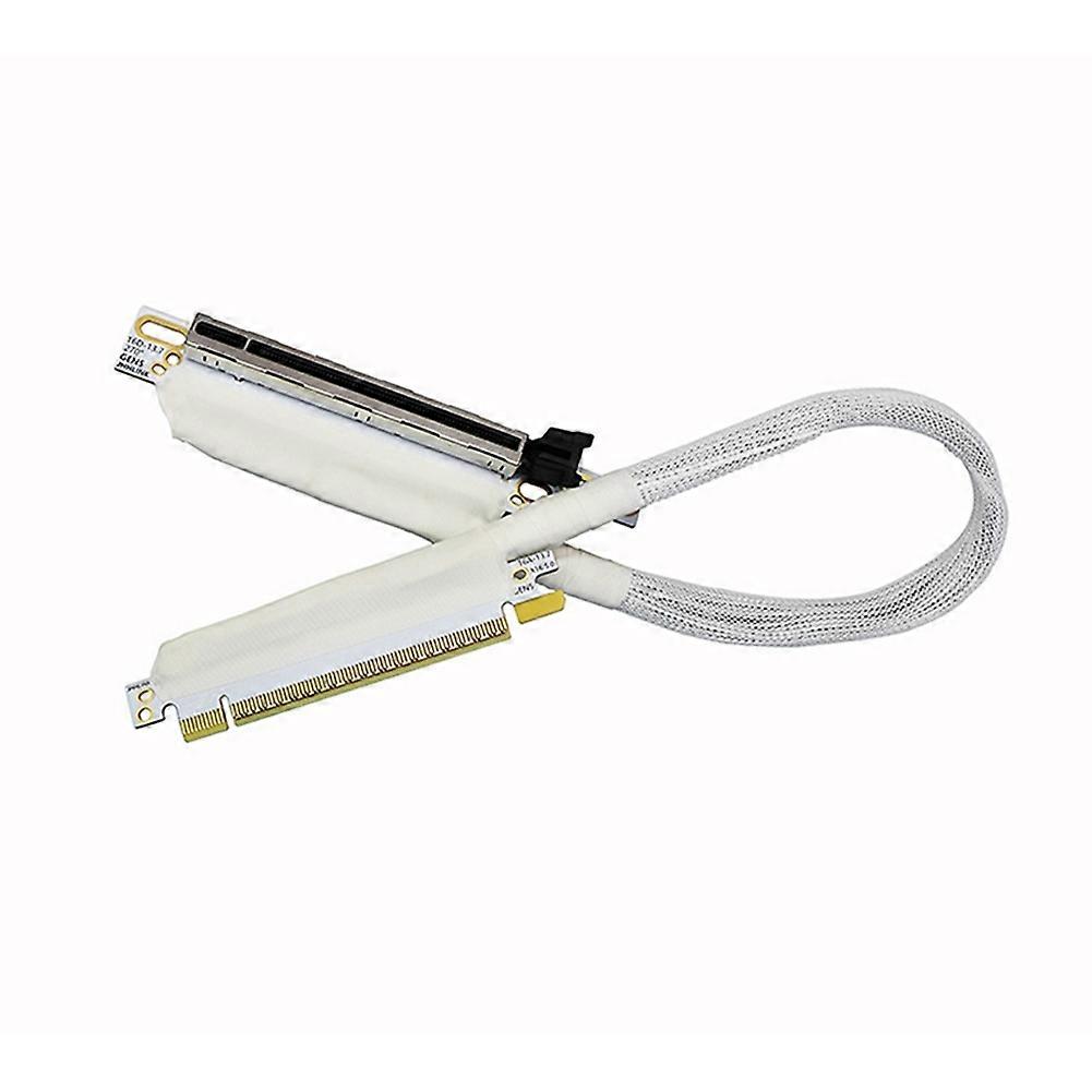 Pcie 5.0 X16 64 Gb/s Gen5 Verlängerungskabel Für Grafikkarte (gpu), 270°-adapter Links-zu-links Für Pc-gehäuse A