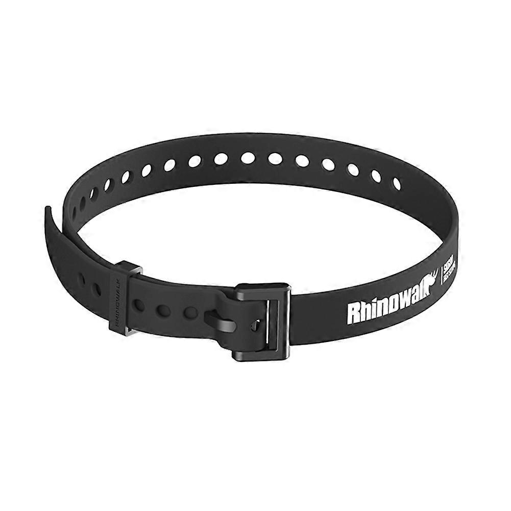 Rhinowalk Tpu-kunststoff-gummiband Mit Clip, Gummisicherungsband Zum Beladen, Hochfestes Kompaktband, Schwarz.