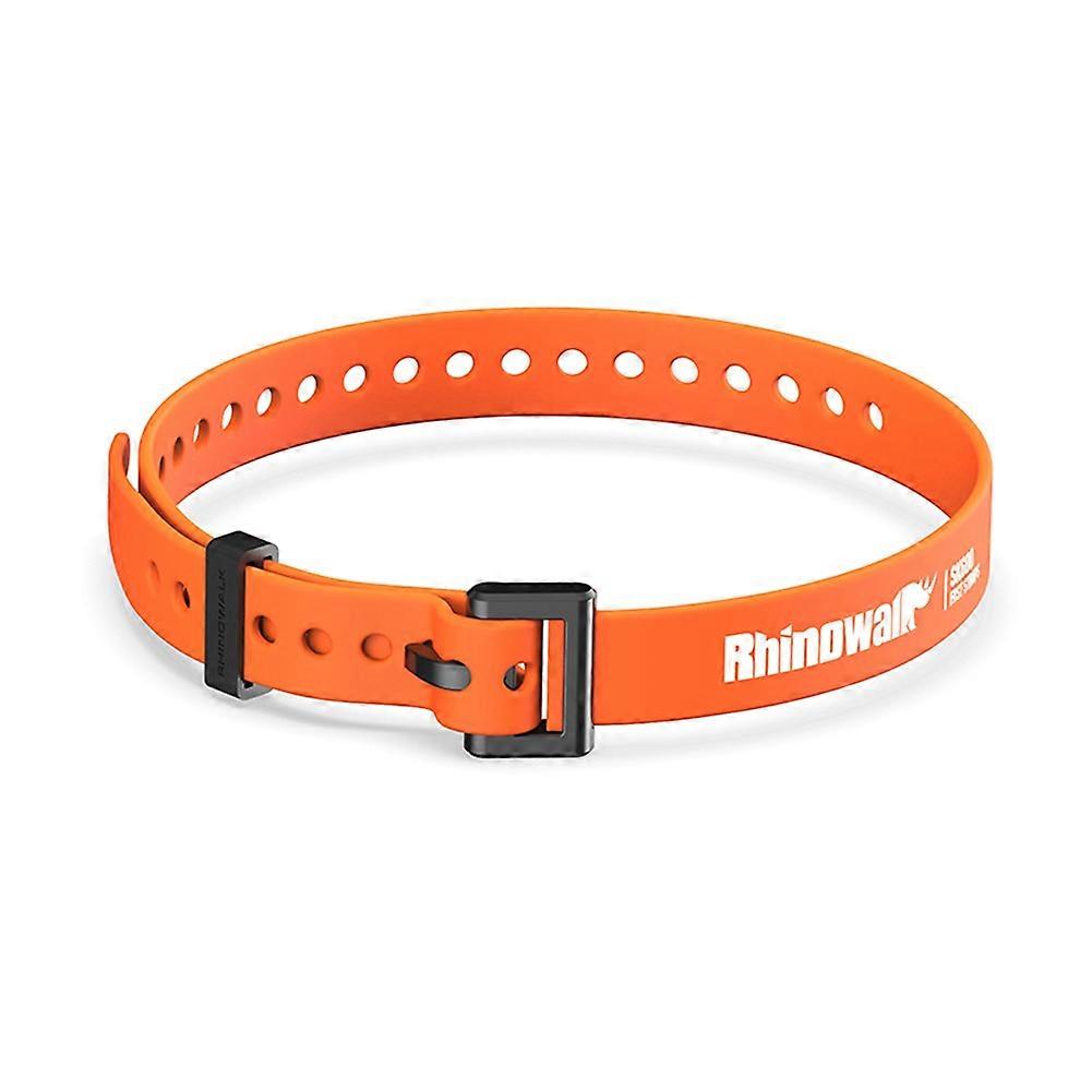 Rhinowalk Tpu-kunststoff-gummiband Mit Clip, Gummisicherungsband Zum Beladen, Hochfestes Kompaktband, Orange.