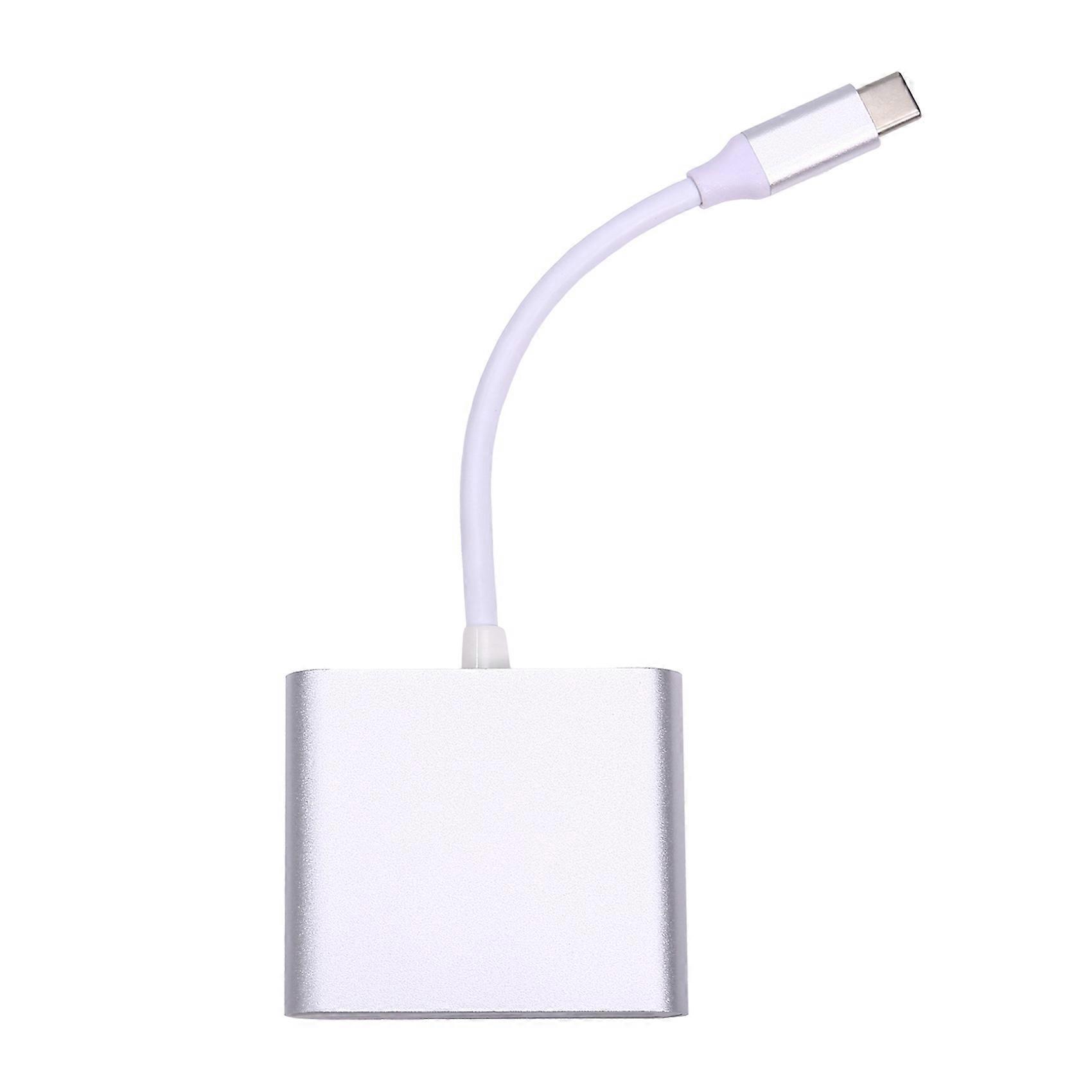 3-in-1 Usb-c-zu-hdmi-adapter Kompatibel Mit 4k, Usb-c-zu-hdmi-konverter, Hd-kabel-dockingstation.