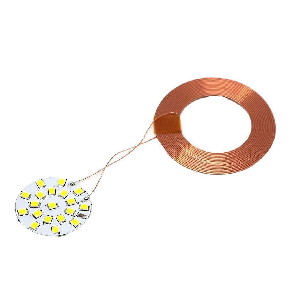 Drahtlose Led-lampe Mit Spule, Empfänger Und Netzteil, Diy-sender, Induktionsspule, Magnetschwebelampe (maglev-lampe)