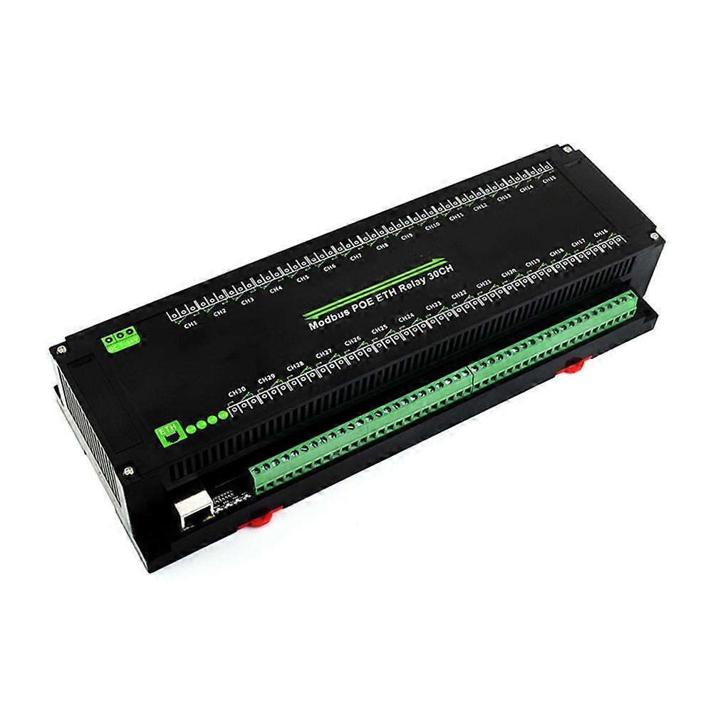 30-kanal-ethernet-relaismodul, Modbus Rtu/modbus Tcp-protokoll, Poe-anschluss Mit Verschiedenen Isolationsschutzschaltungen