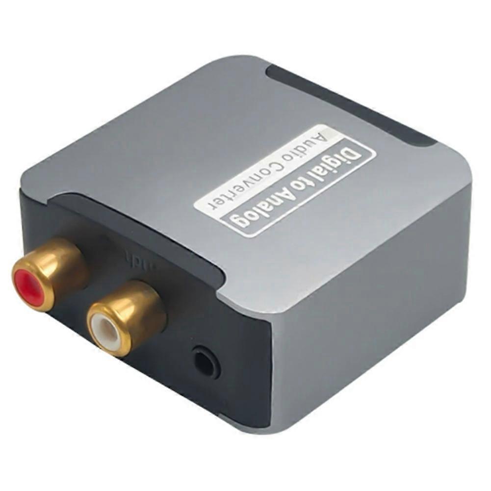 Digital-analog-wandler (dac) Für Audio, Optischer Spdif-koaxial-zu-cinch-l/r-eingang, 3,5-mm-kopfhöreranschluss, Verstärkerausgang