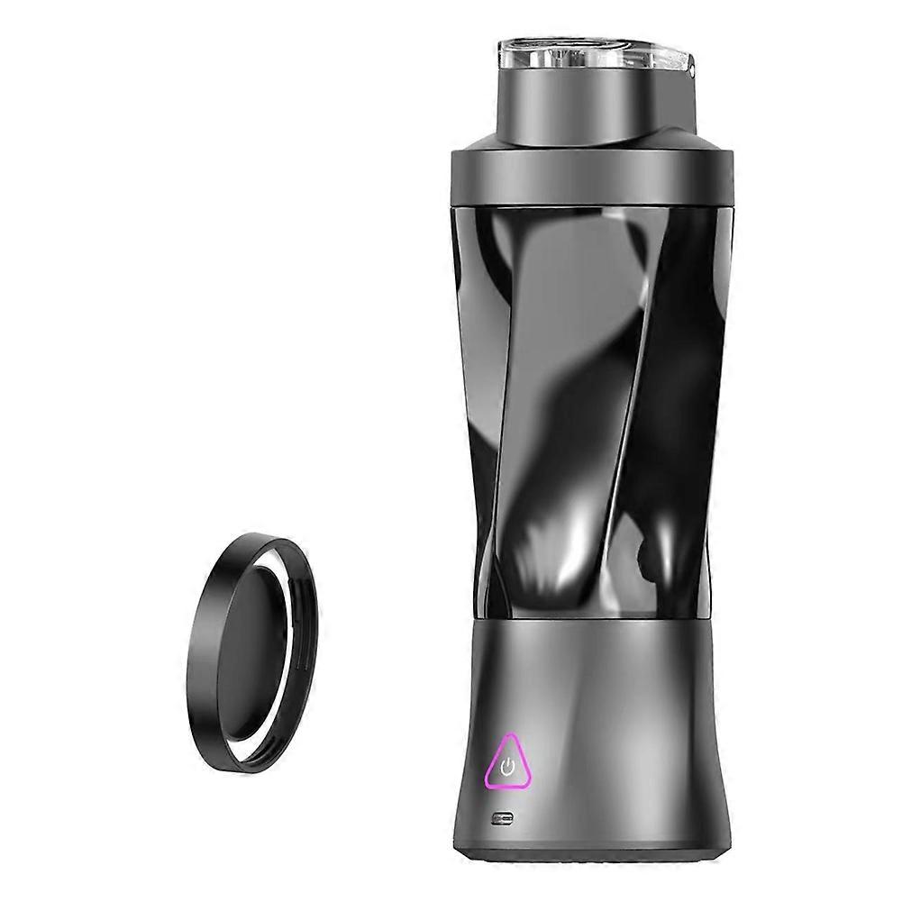 Tragbarer, Kabelloser 360-watt-hochleistungsentsafter Mit Großem Fassungsvermögen Und Schwarzem Gehäuse.