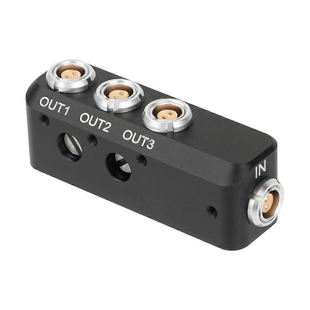 4-poliges 0b 2 Eingangs-/ausgangs-splitterkabel Für Arri-kamera (12v Ausgang, 0b 2 Pins) Und 4 0b 2-polige Stromverteiler.