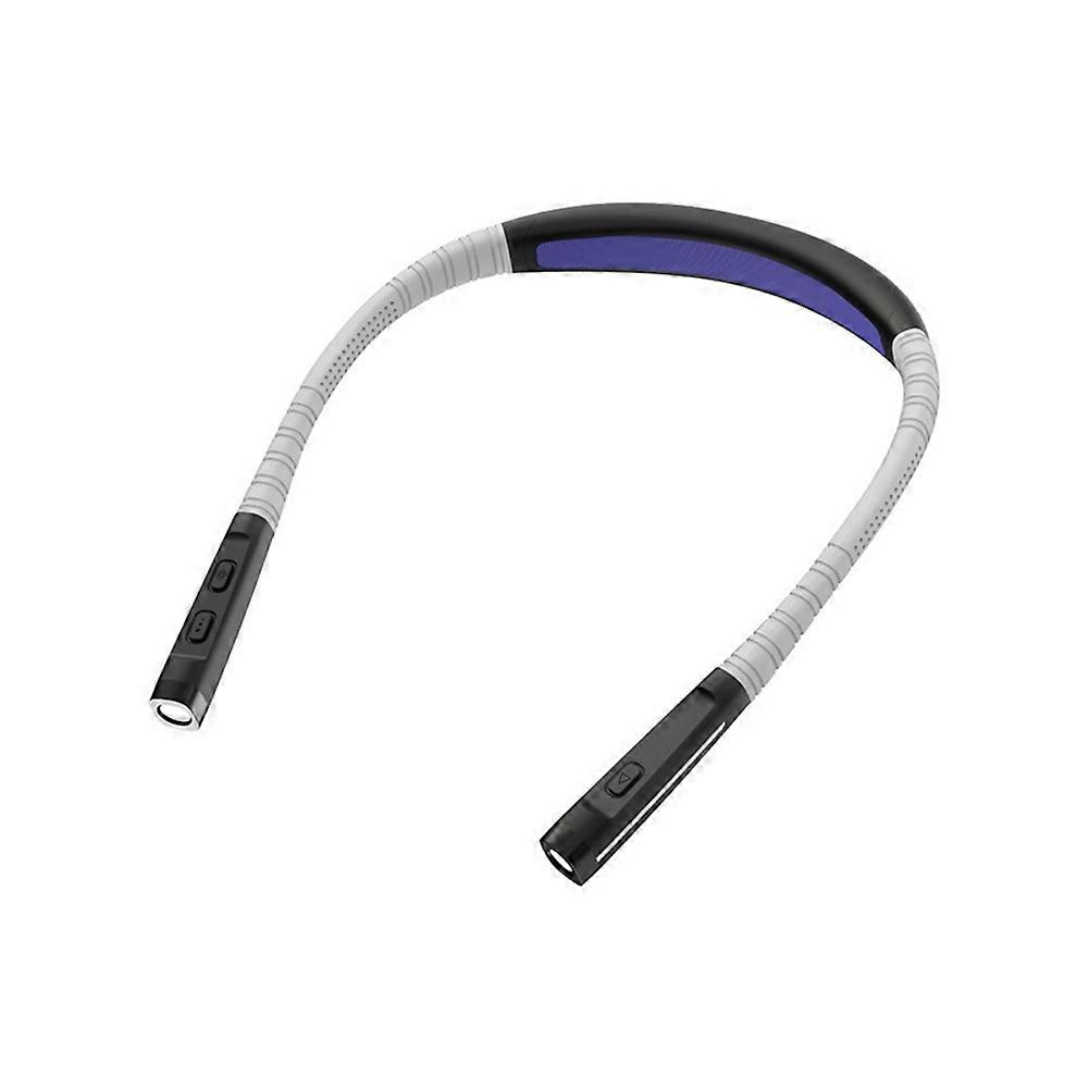 Flexible Led-leselampe Zum Umhängen, Usb-aufladbar, Tragbare Taschenlampe Für Nachtsport, Langlebige Campinglampe B
