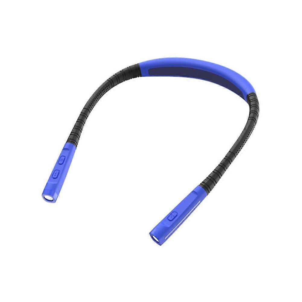 Flexible Led-leselampe Zum Umhängen, Usb-aufladbar, Tragbare Taschenlampe Für Nachtsport, Langlebige Campinglampe D