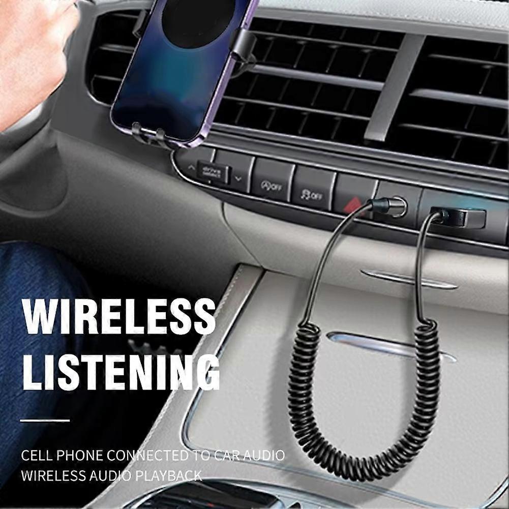 Bluetooth 5.2 Stereo-audioempfänger, Usb-dongle Auf 3,5-mm-aux-buchse, Drahtlose Freisprecheinrichtung Für Das Auto, Lautsprecherverstärker.