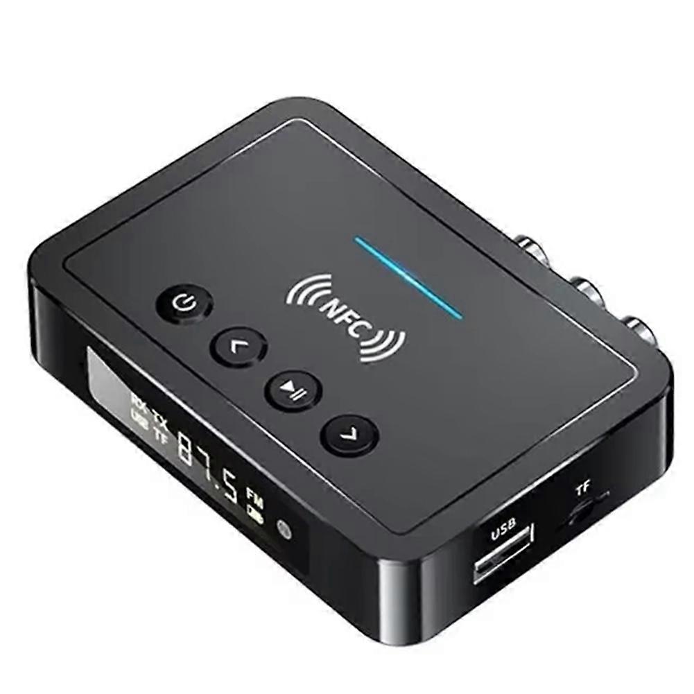 Nfc-bluetooth-5.0-empfänger, Bluetooth-fm-transmitter, Universeller 3-in-1-bluetooth-adapter Für Computer