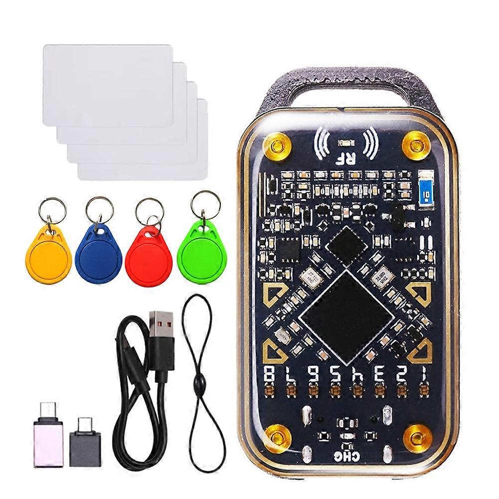 Chameleon Ultra Rfid-chip-lesegerät, Smartcard-emulator, Nfc-duplikator, Ic-id-karten-dekodierung + 4xuid-schlüsselanhänger/karte