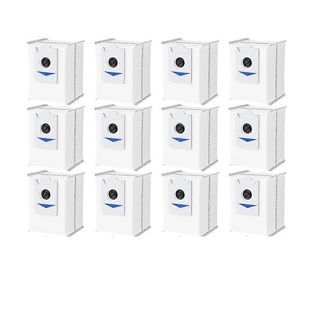 Packung Mit 12 Ersatzstaubbeuteln Für Ecovacs Deebot X5 Pro/x5 Omni X2/x2 Omni/x2 Pro Staubsauger