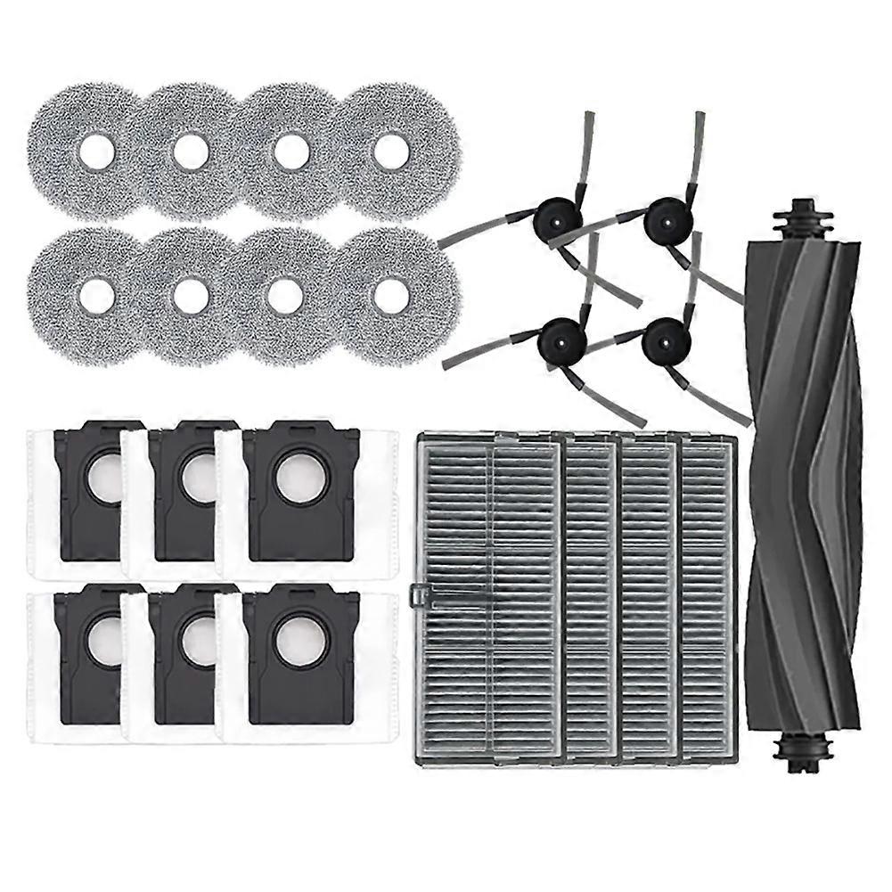 Zubehör Für Den Dreame X40 Ultra/x40pro Saugroboter: Rotierende Bürste, Seitenbürste, Filter, Reinigungstücher, Putzlappen, Staubbeutel, Ersatzteile.