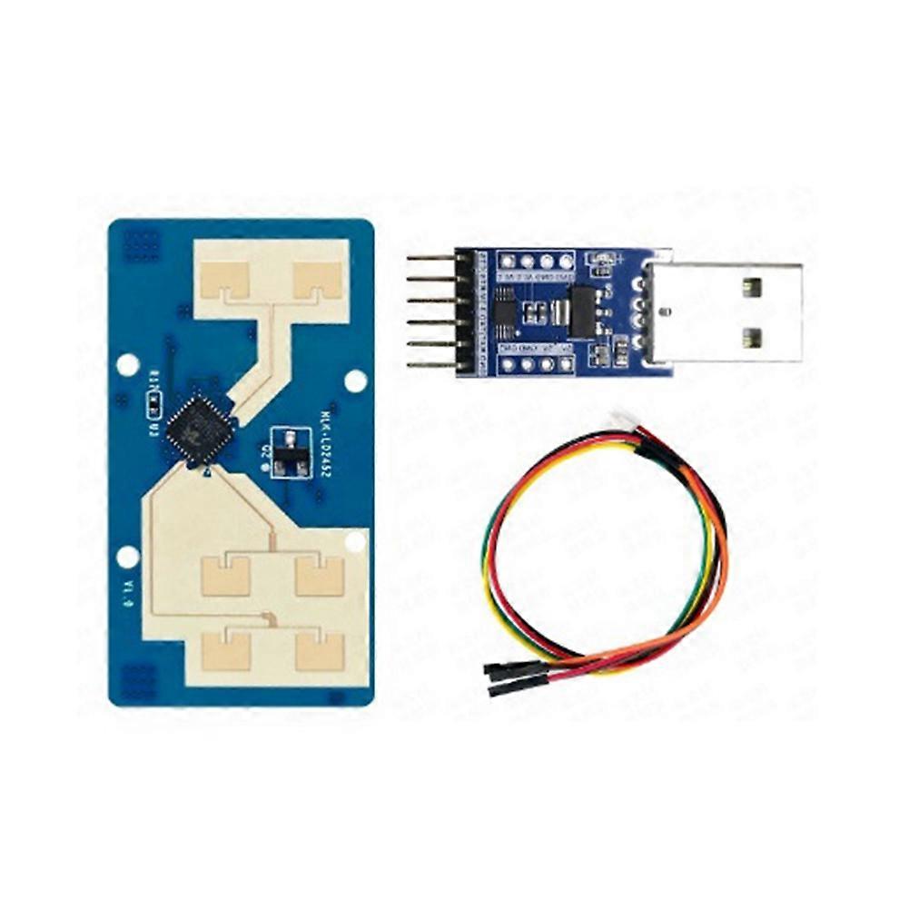Ld2452 24-ghz-millimeterwellen-radarsensormodul Zur Erfassung Menschlicher Bewegungen, 6 M Reichweite Mit Ch340-platine