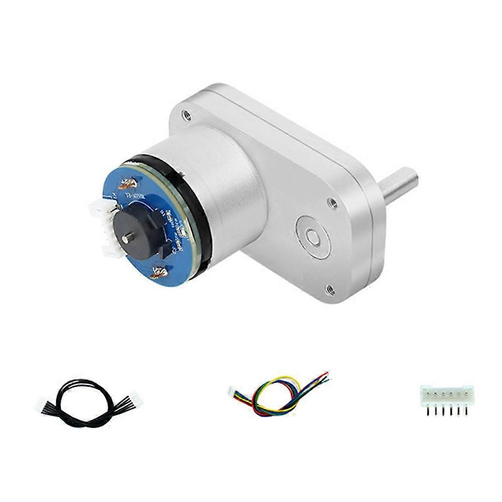 Gleichstrom-getriebemotor Mit L-förmigem Encoder, Ganzmetallgetriebe Und Verbessertem Schutz Gegen Magnetische Störungen Für A-rad-fahrgestell-bausatz