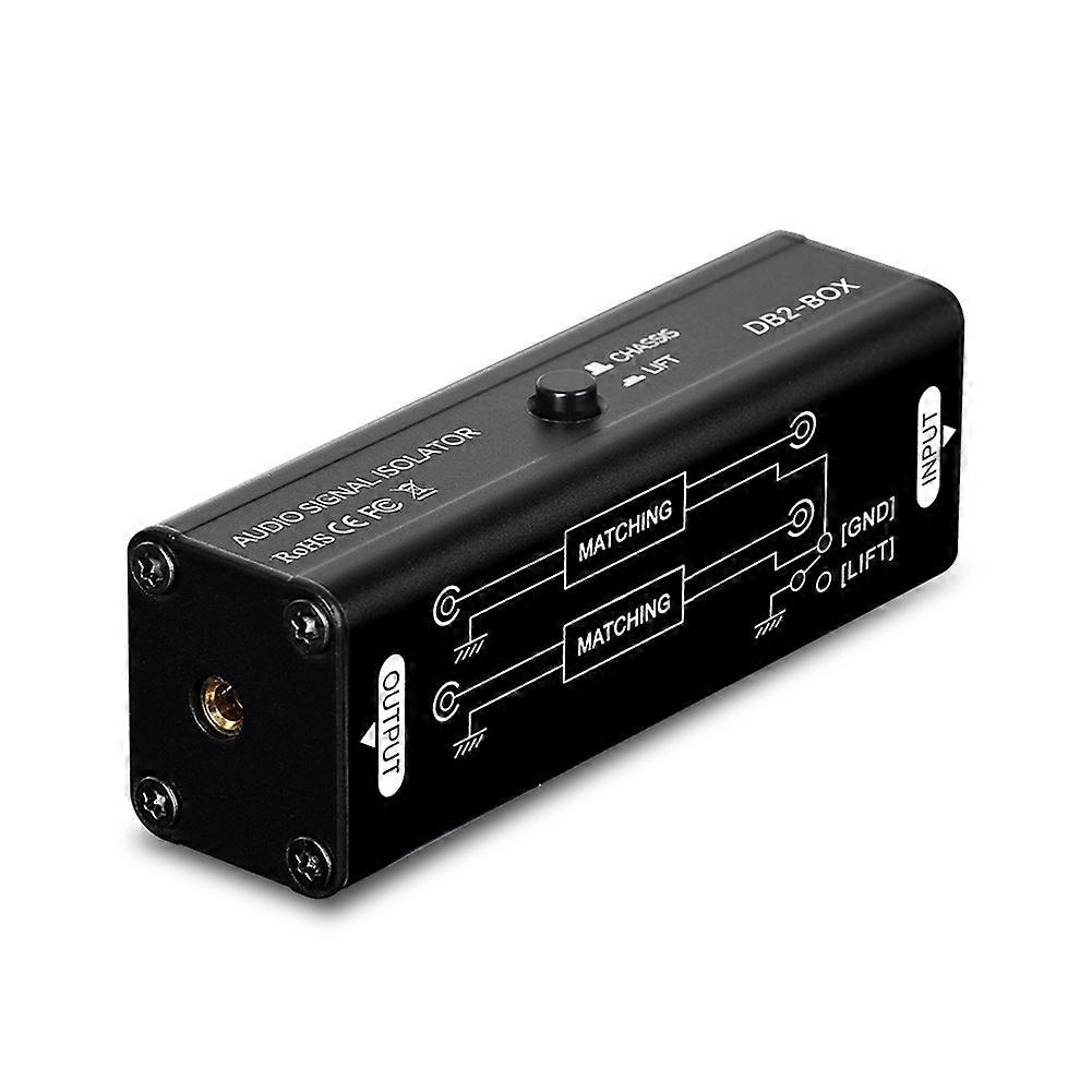 Mini-passiv-audioisolator: Eliminiert Effektiv Rauschen. Integrierter 3,5-mm-audiosignalisolator.