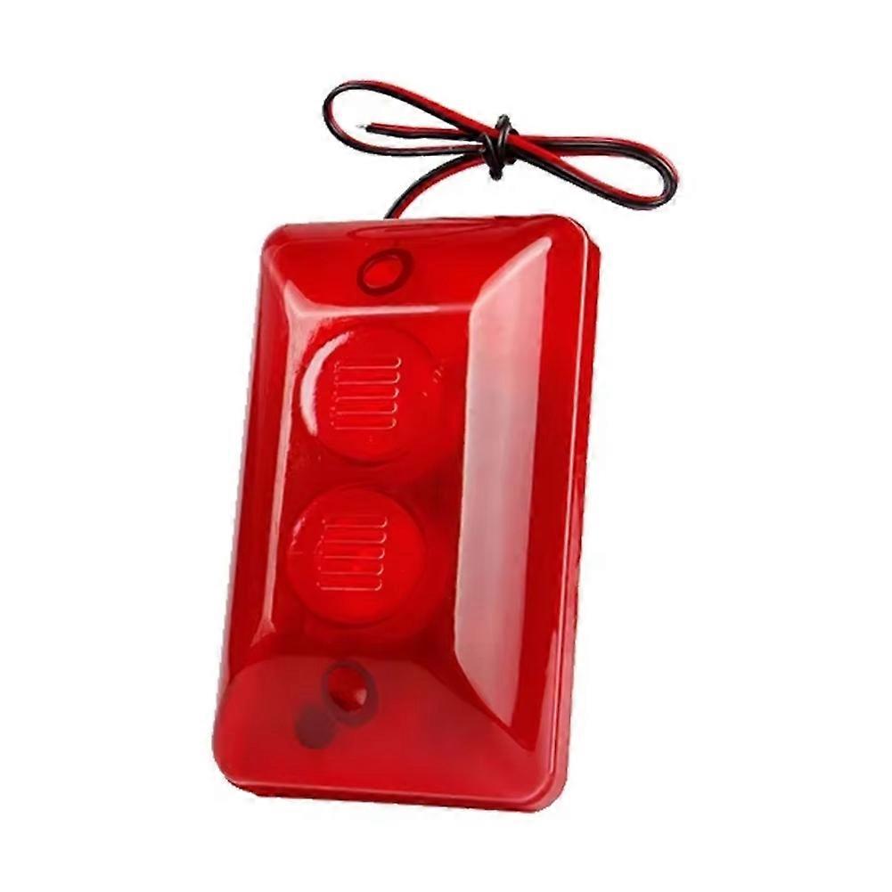 12v Kabelgebundene Piezoelektrische Mini-blitzsirene Mit Kraftvollem 115db-ton Tps-123