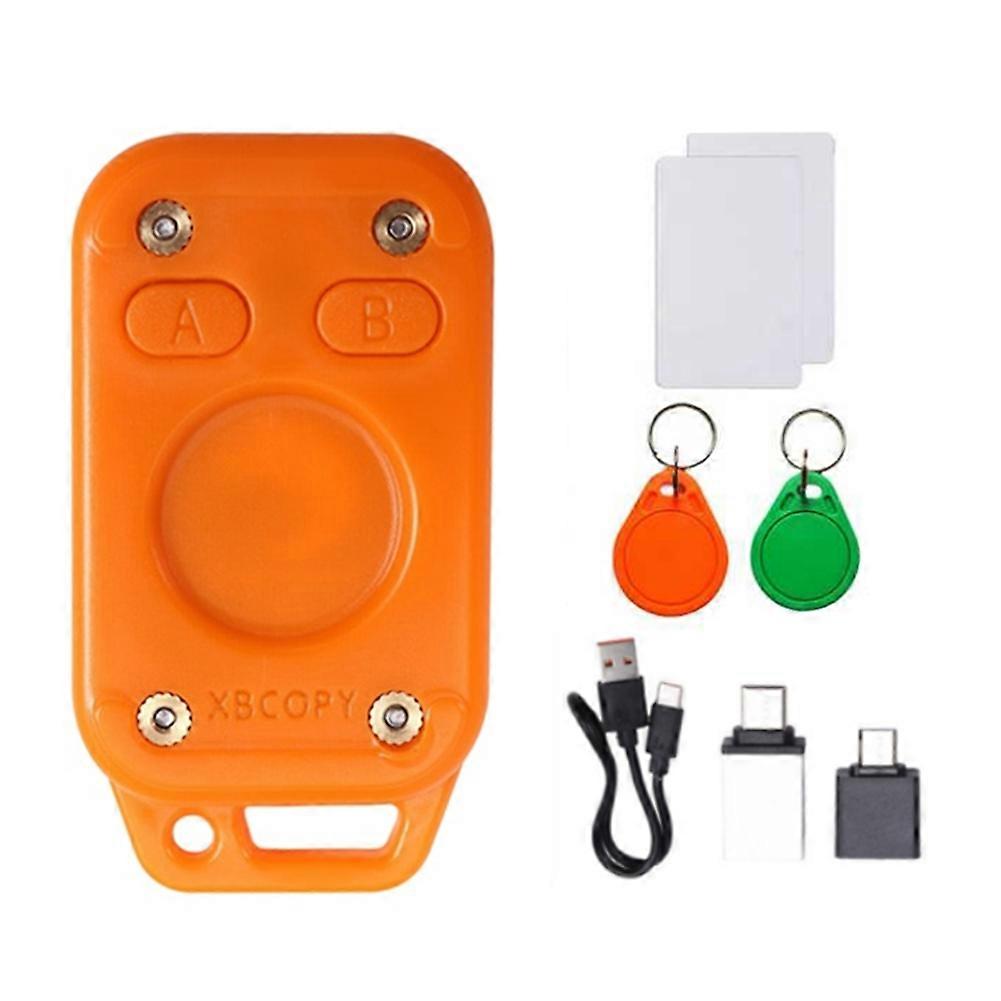 Chameleon V2.0 Rfid-reboot-emulator, Nfc-duplikator + 2xuid, 2xuid-schlüsselanhänger, 125 Khz/13,56 Mhz Kartendekodierung, Chip-zu-chip-lesegerät