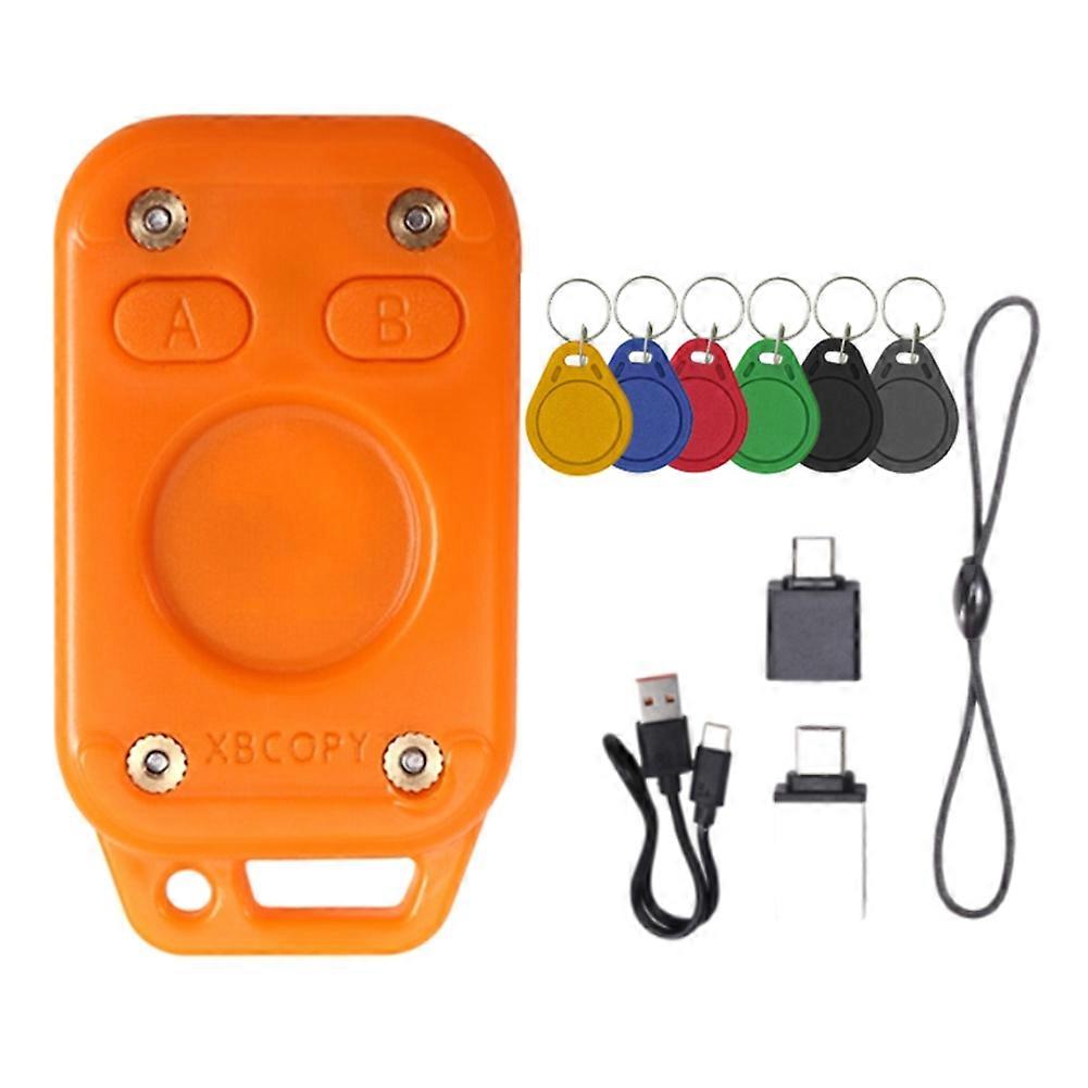 Starten Sie Den Chameleon Rfid-emulator V2.0, 125 Khz/13,56 Mhz Smart-chip-leser + 6 Cuid Chameleon Ultra Card Duplicator Schlüsselanhänger Neu