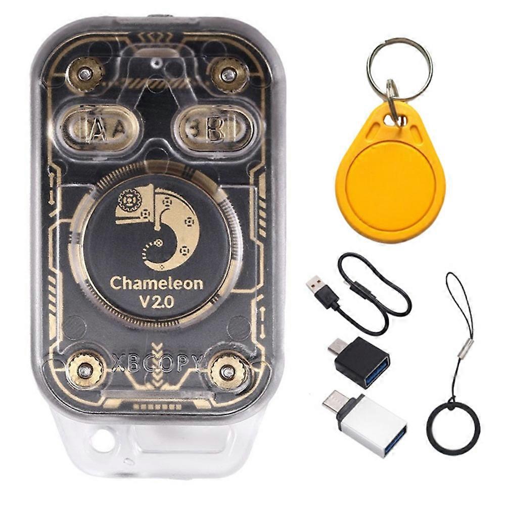 Chameleon V2.0 Rfid-chip-lesegerät-emulator, 125 Khz 13,56 Mhz, Kartendekodierung, Nfc-duplikator, Chameleon Ultra+uid-schlüsselanhänger