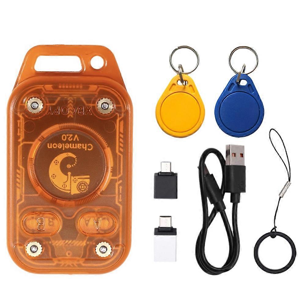 Chameleon Ultra V2.0 Rfid-chip-lesegerät-emulator + 2xcuid-schlüsselanhänger 13,56 Mhz 125 Khz, Kartendekodierung, Nfc-duplikator