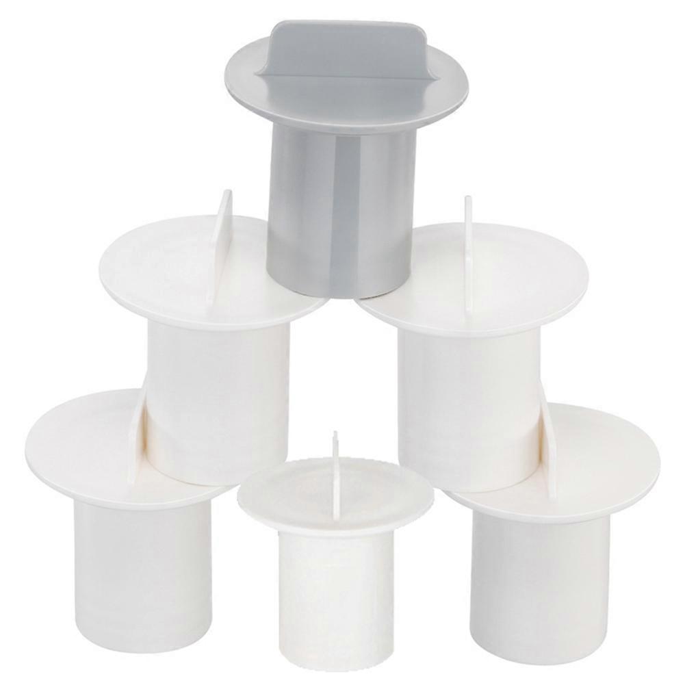 Set Mit 6 Ersatzstopfen Für 3-1/2-zoll-badewannenfilterschläuche. Ersatzteile Für Badewannenfilter.