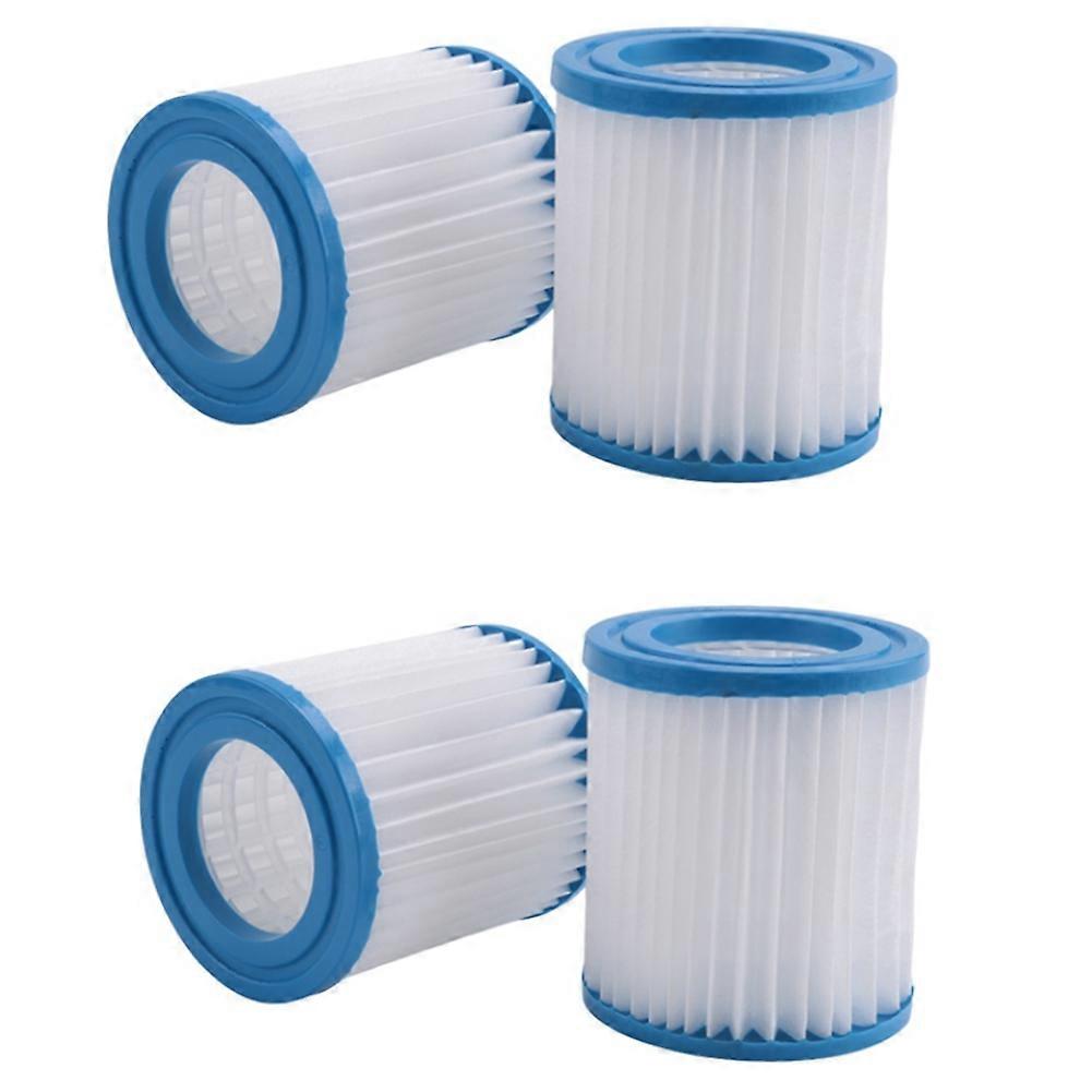 Packung Mit 4 Poolfilterkartuschen (89 X 79 X 45 Mm) Für Filterpumpen.
