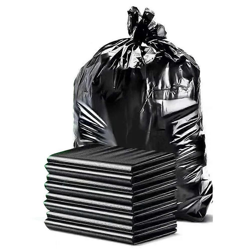 100 Müllsäcke Für Die Hausverwaltung, Große, Hygienische Müllsäcke Mit Flacher Öffnung, Dickes Und Übergroßes Plastik