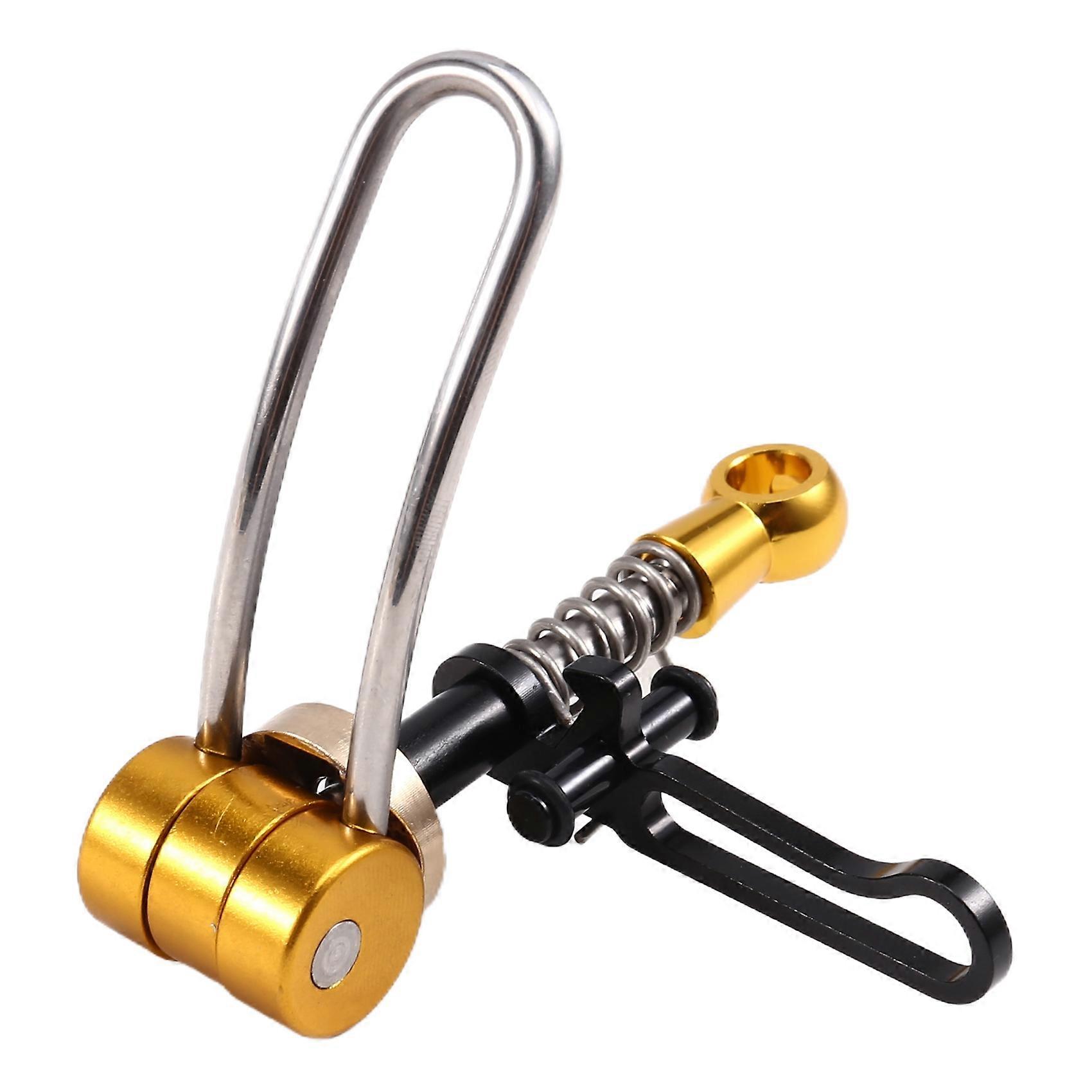 Brompton-sattelstützenklemme Für Falträder, Ultraleicht, Faltradzubehör, Gold