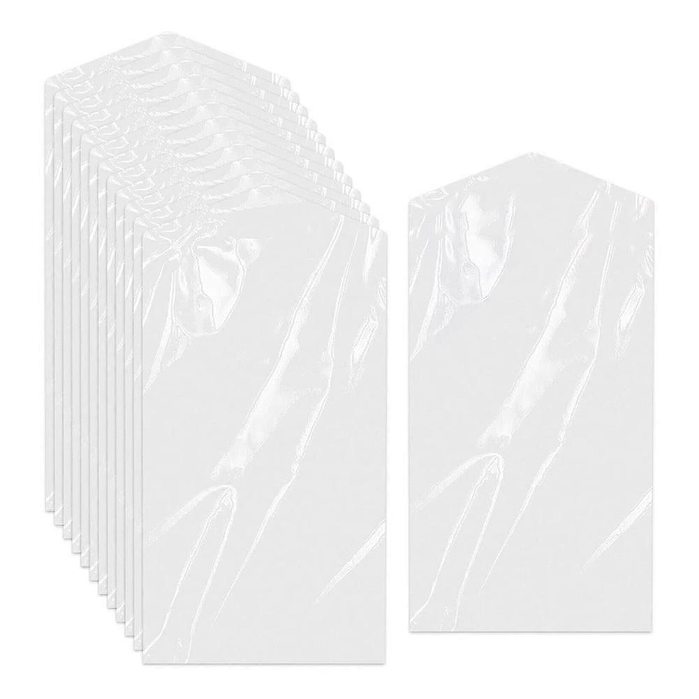 Packung Mit 30 Transparenten, Staubdichten Schutzhüllen Für Kleidung, Einwegartikel, Mit Aufhängetaschen Und Aufbewahrungsorganizer.