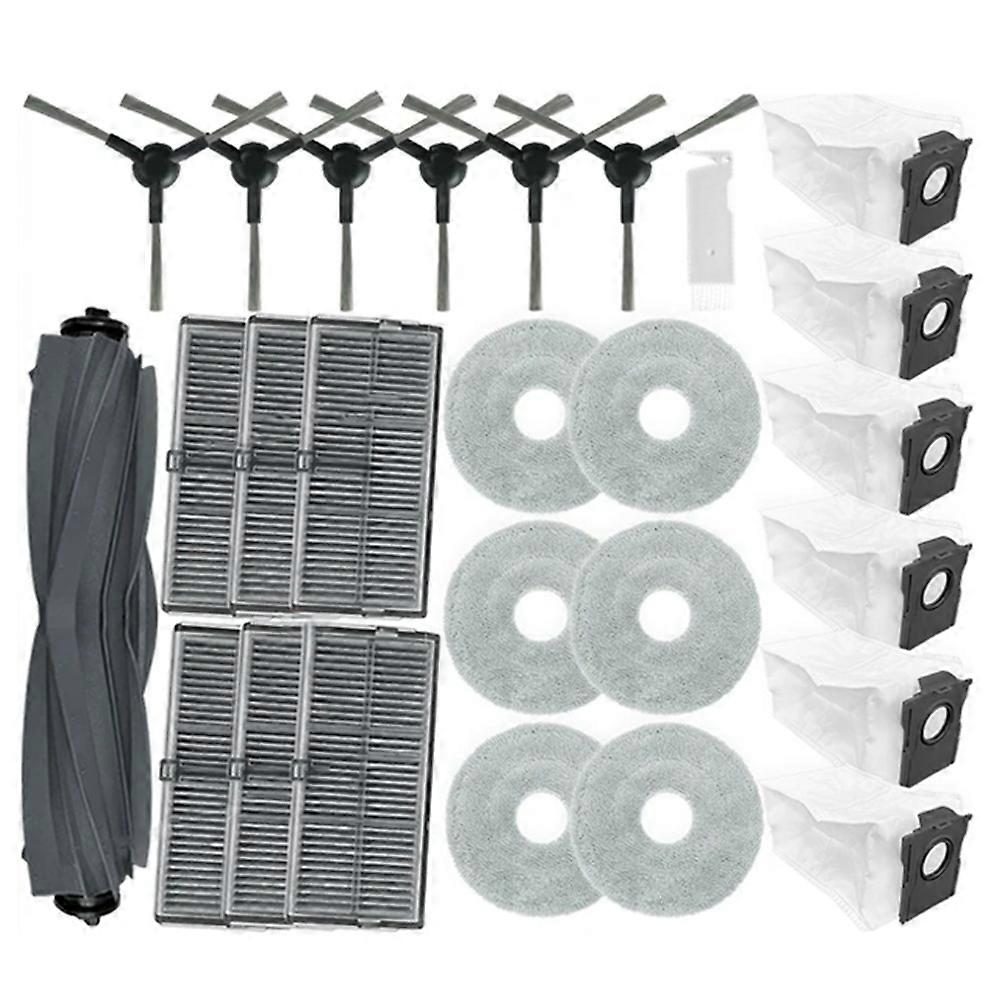 Ersatzteile Für Den Dreame Mova E30 Ultra Staubsauger: Hauptwalze, Seitenbürste, Hepa-filter, Reinigungstuch, Staubbeutel, Zubehör A