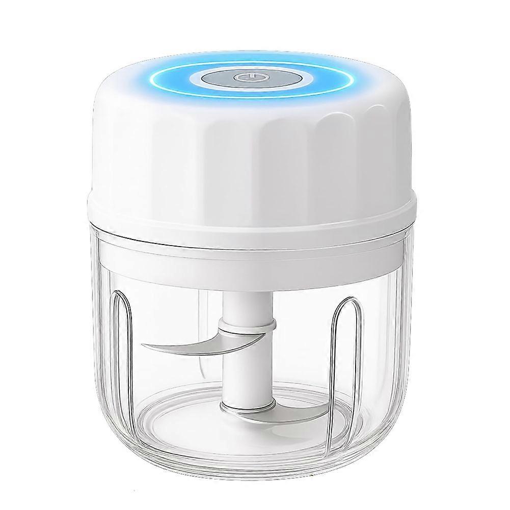 Elektrischer Mini-knoblauchschneider, Tragbare Küchenmaschine, Gemüse- Und Zwiebelschneider, Fleischwolf Mit Usb-ladefunktion