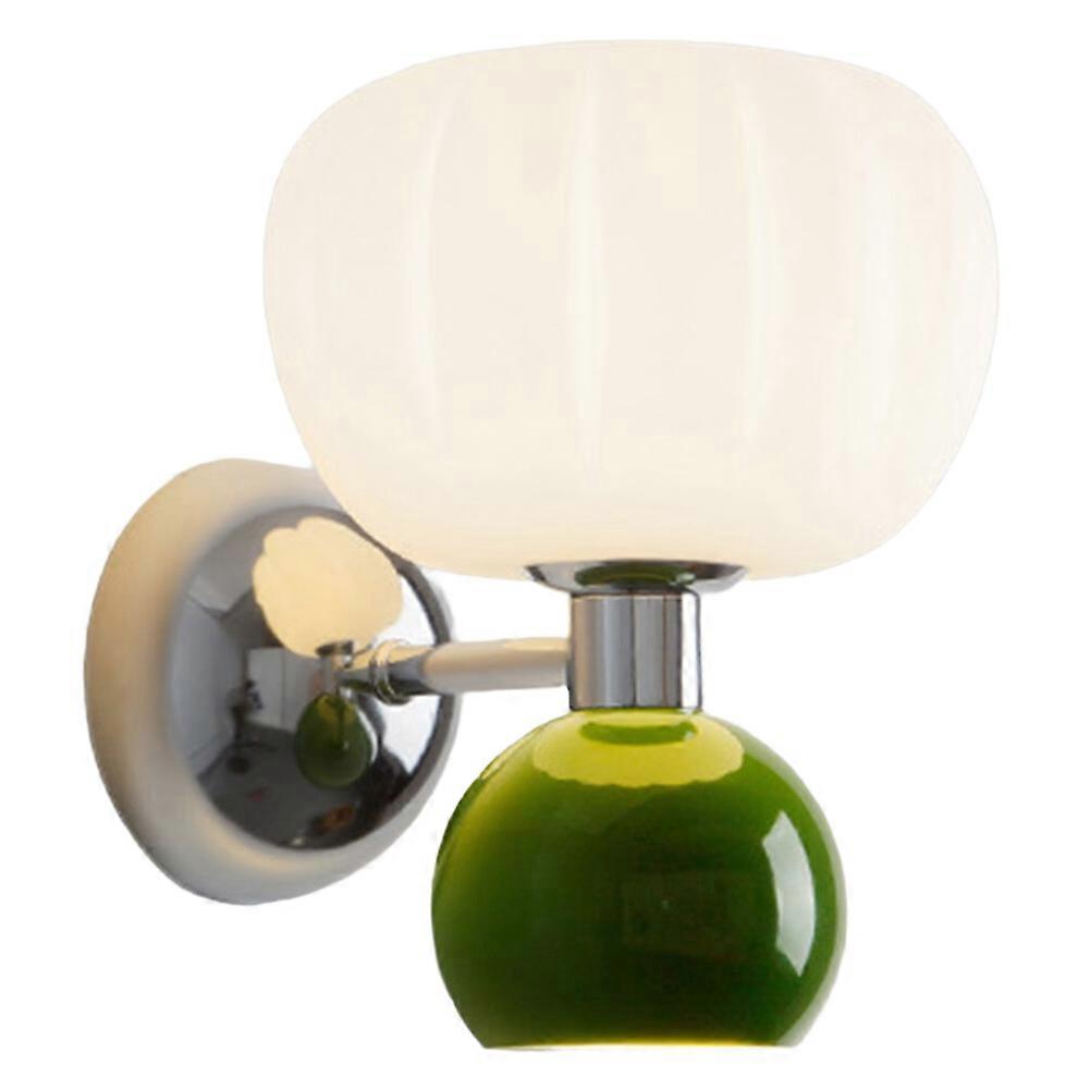 Dekorative Wandleuchten Aus Eisen, Moderner Und Sanfter Stil, Kürbisförmig, Fürs Schlafzimmer, Grün