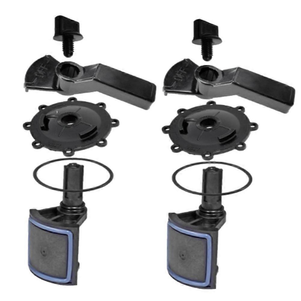 Komplettes Reparaturset Für Jandy 2/3-wege-poolventile: Inklusive Umsteller, Griff Und Abdeckung (2 Sets).