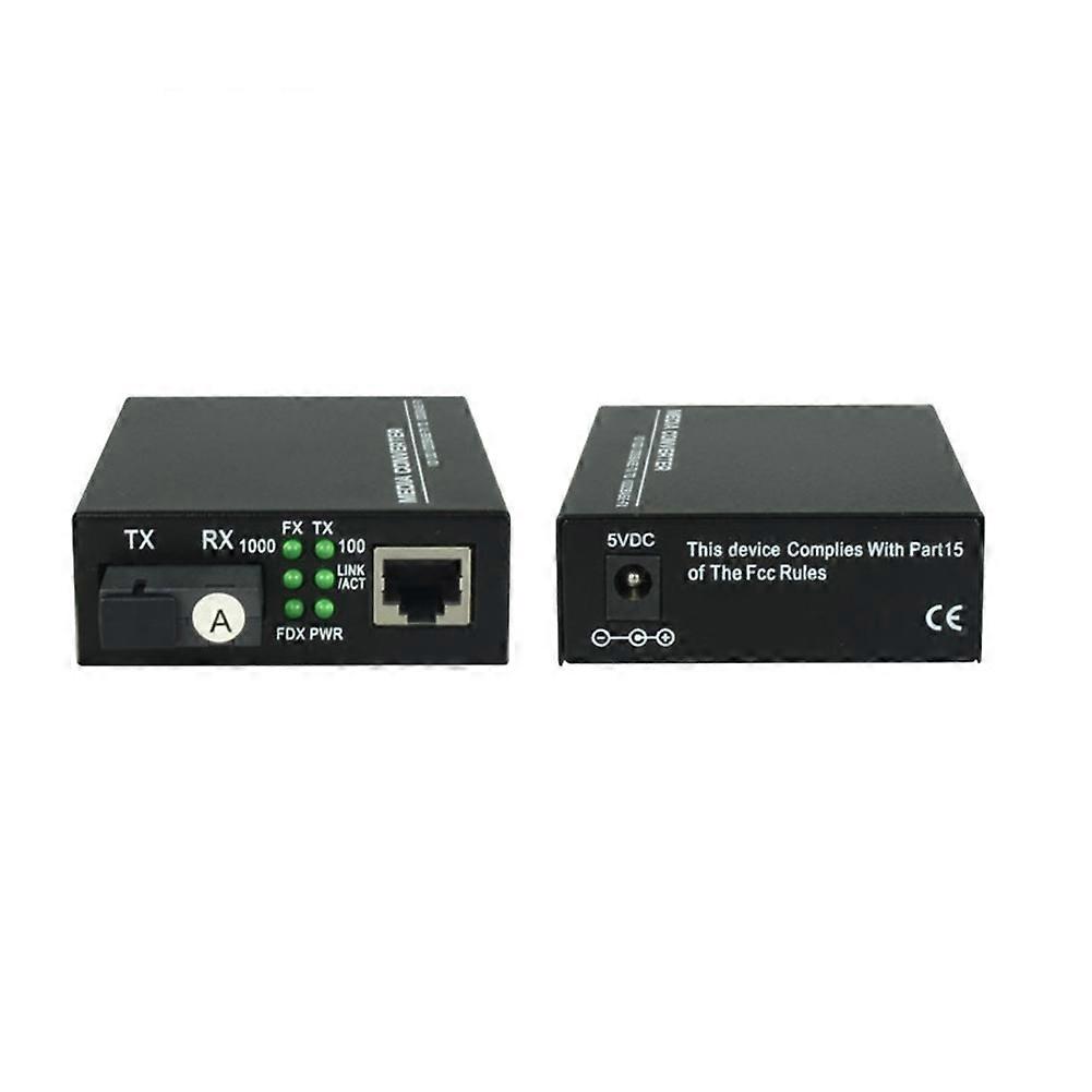 Paar 10g Sfp+ Auf Rj45 Glasfaser-konverter Rj45 Auf 10/100/1000m/2,5g/10g Ethernet-konverter Transceiver Us-stecker