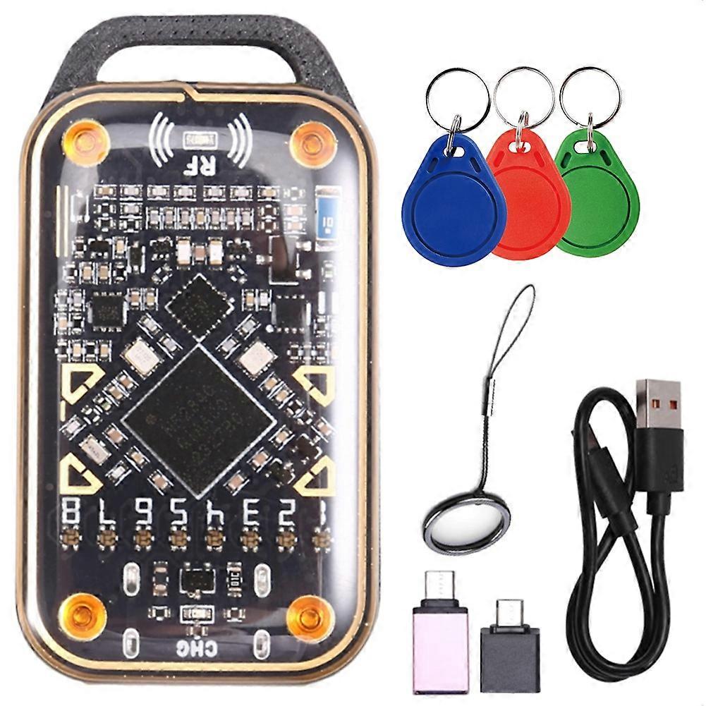 Neustart Chameleon Ultra Smartcard-emulator + 3 Rfid-schlüsselanhänger-chip-lesegeräte Cuid 125k 13,56m, Nfc-id-smartcard-duplikator