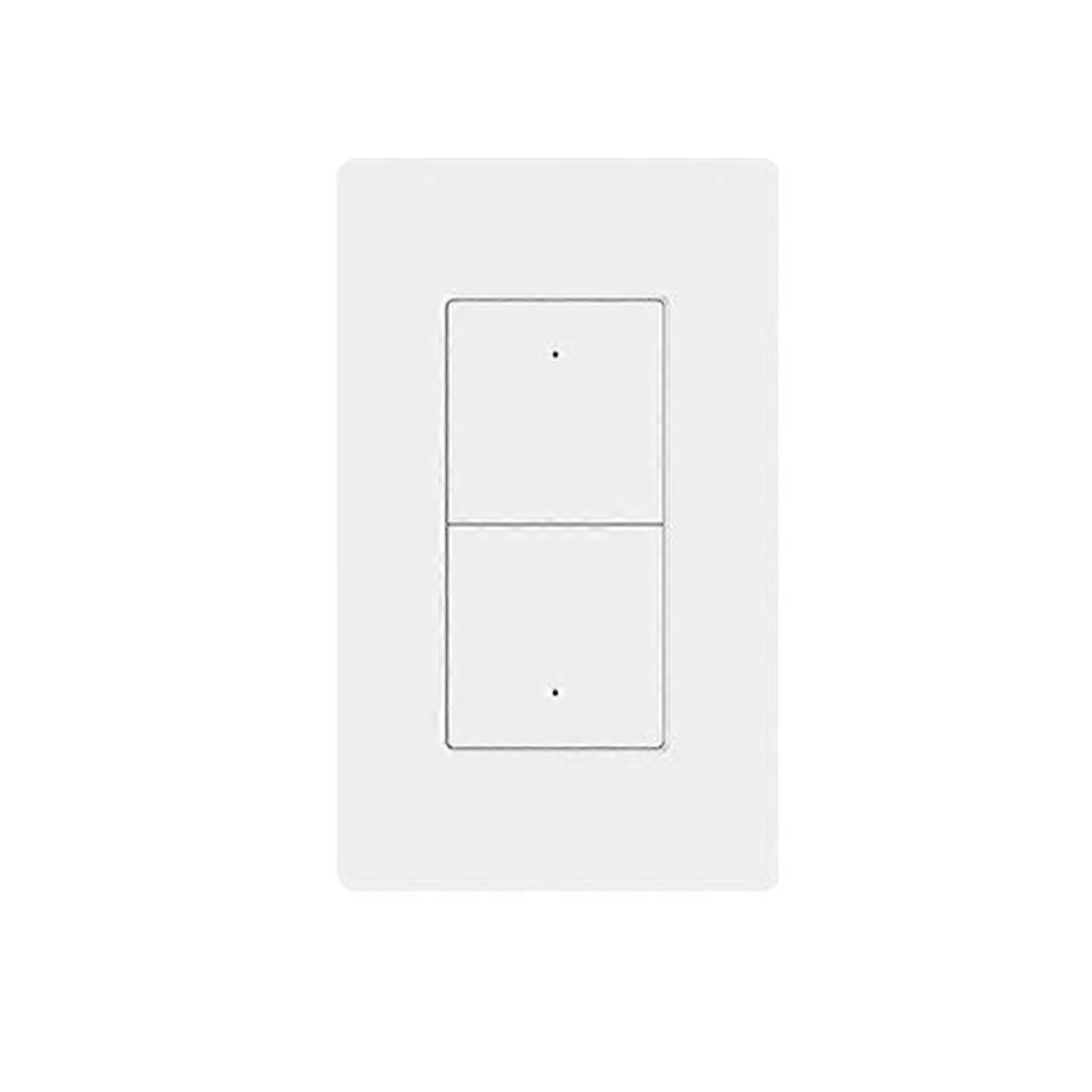 Matter Wifi-smart-wandschalter Mit Zwei Tasten, Steuerbar Per Taste, Sprachbefehl Oder App Für Tuya/google/smartthings.