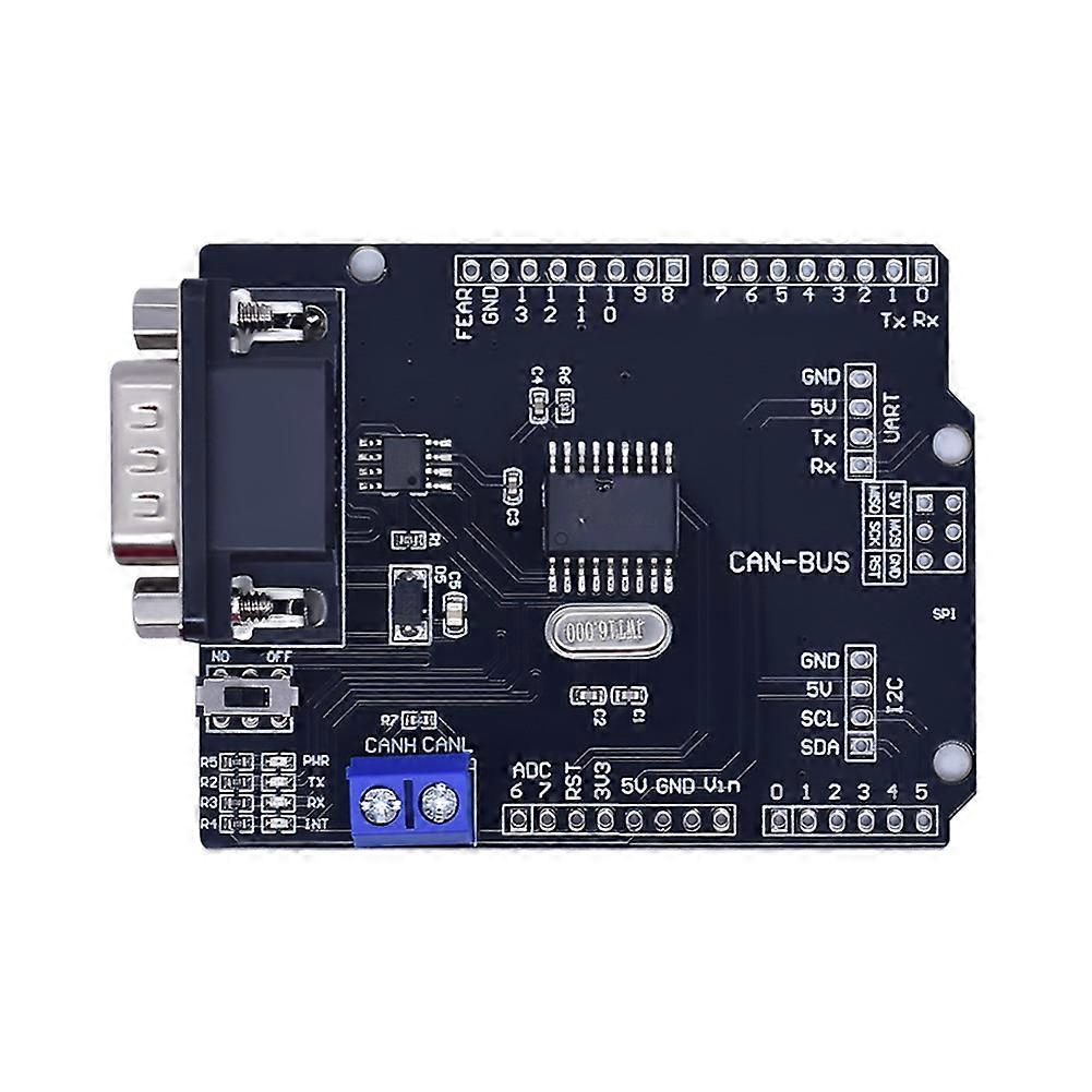 Mcp2515 Can-bus-shield, Spi-entwicklungsboard Mit 9-poligem Standard-sub-d-anschluss, Can-bus-shield-controller Für Arduino