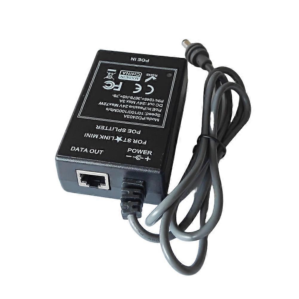 Starlink Mini 24v Dc Poe Splitter, 75w Maximale Ausgangsleistung, 10/100/1000 Mbit/s Durchsatz
