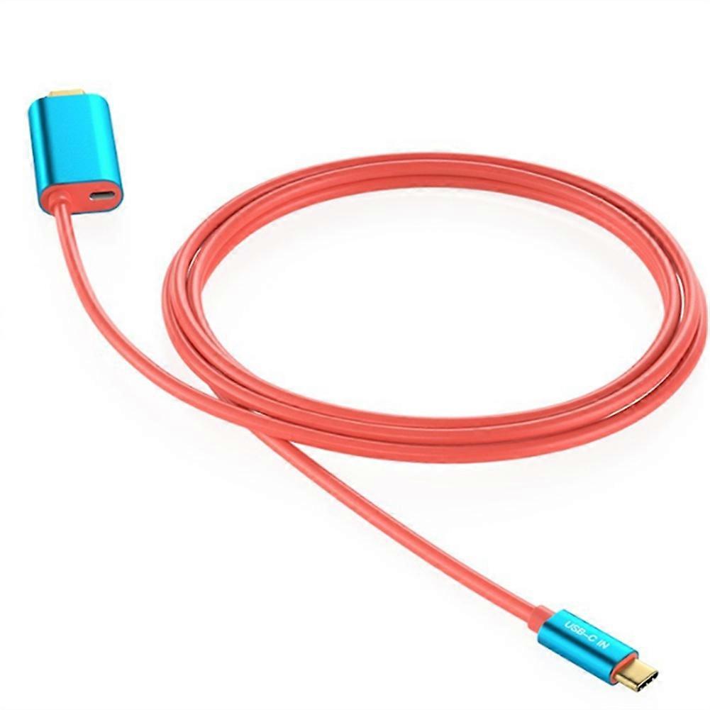 Usb-c-auf-hdmi-ladeadapterkabel, Kompatibel Mit Laptops, Iphone, Macbook, Huawei, Xiaomi Und Switch. Zubehör
