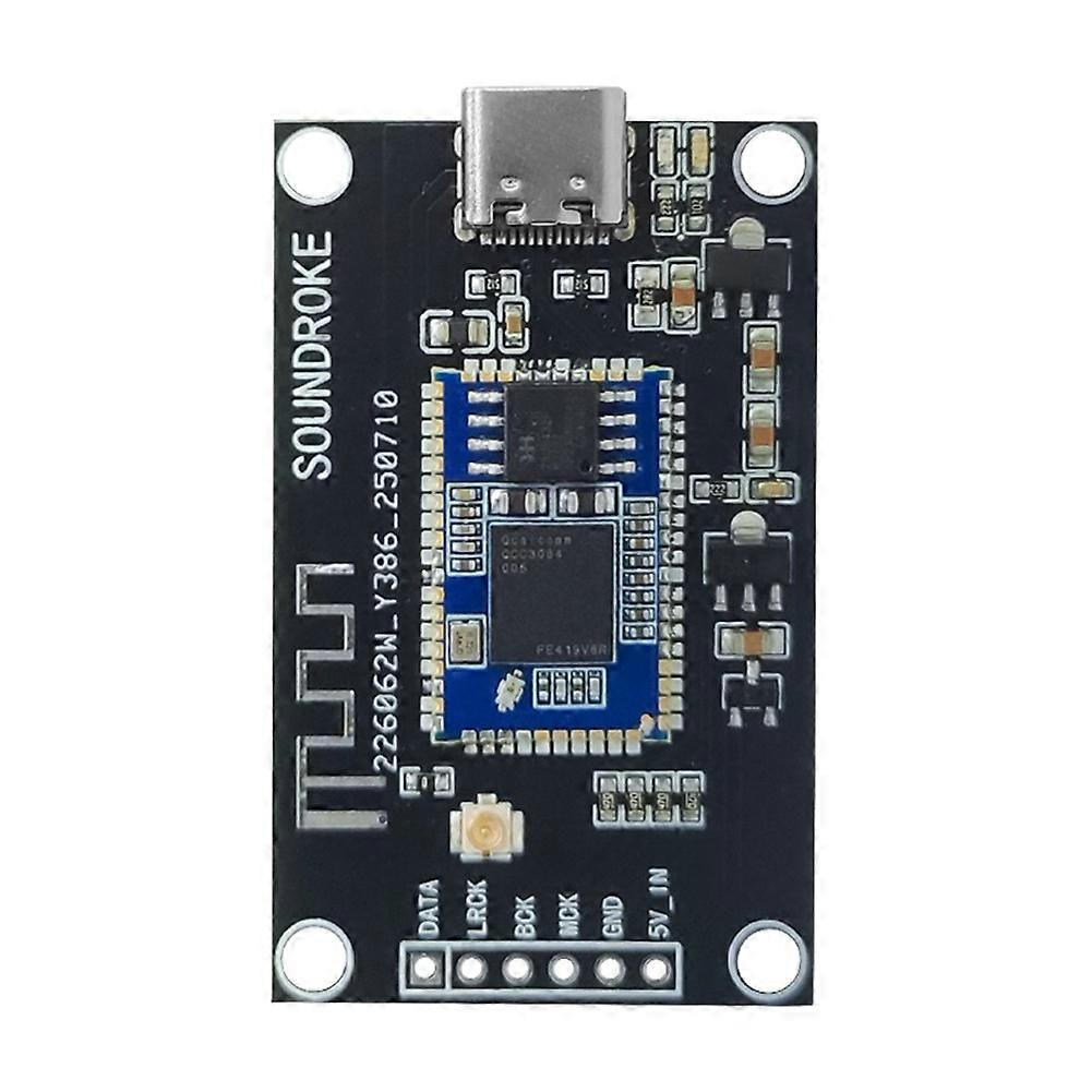 Qcc5181/qcc3095 Bluetooth-digital-schnittstellenmodul, Usb-zu-i2s-ausgang, 5v Usb-typ-c-soundkarte, Qcc3095 Ldac-dekodierung