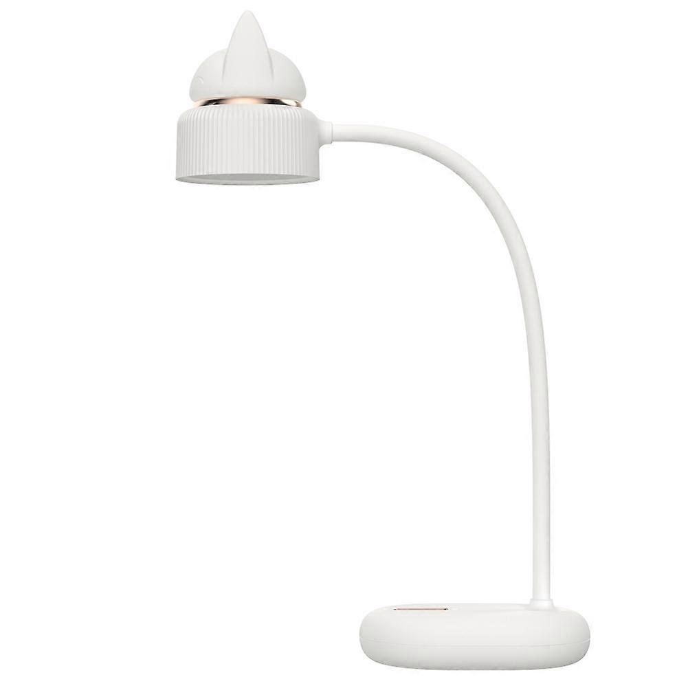 Faltbare Led-schreibtischlampe Mit Usb-ladefunktion, Katzenmotiv, Drei Geschwindigkeitsstufen, Leselicht Für Smart Homes.