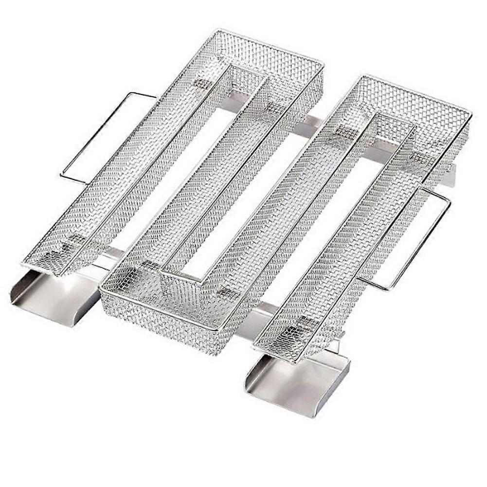 Pellet-räucherbox (22,6 X 17,5 Cm) Für Den Grill – Zubehör Zum Grillen Von Käse Und Fisch