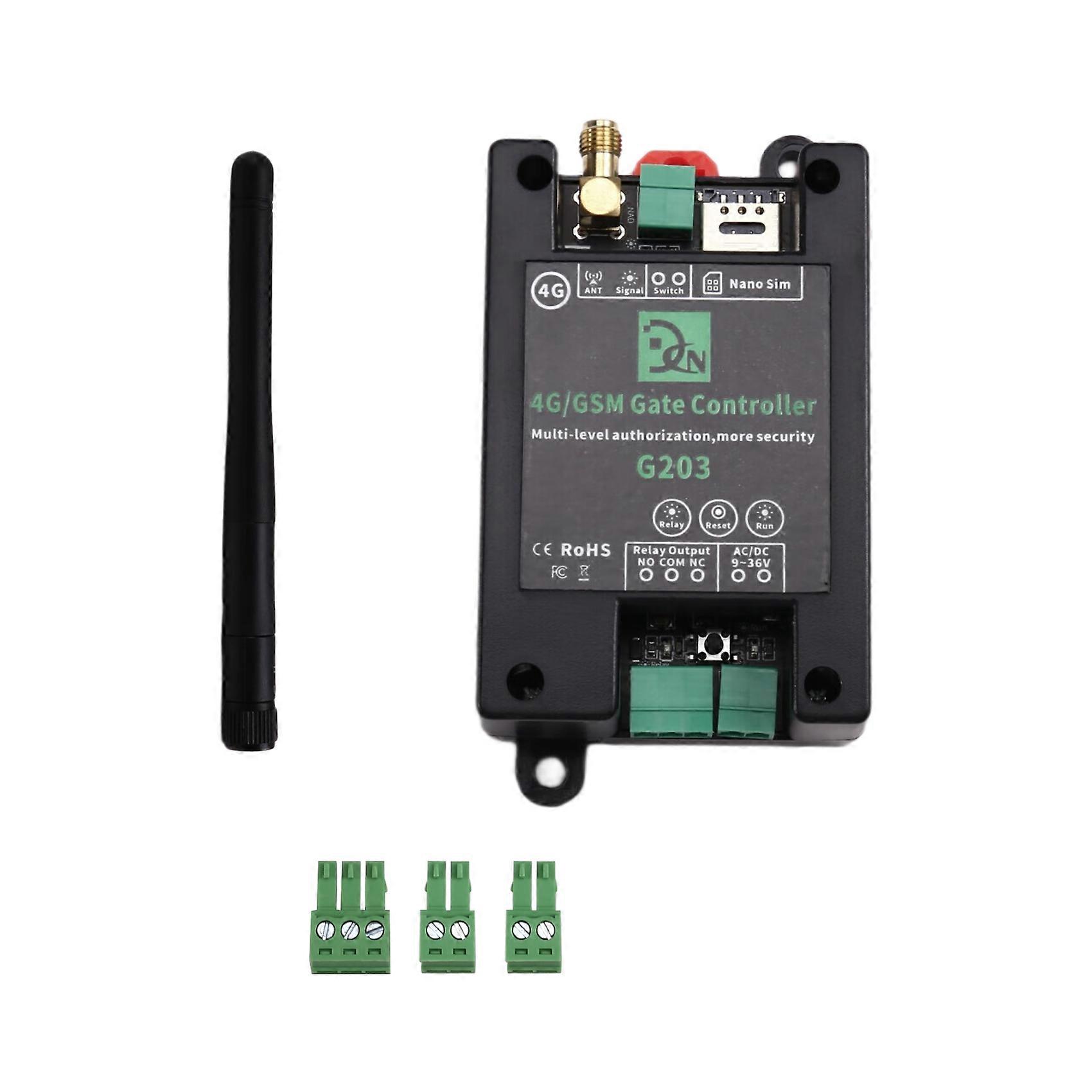 Gsm G203 Fernbedienungsrelais, Tür- Und Torsteuerung, Die Mit Einem 4g-mobiltelefon Funktioniert