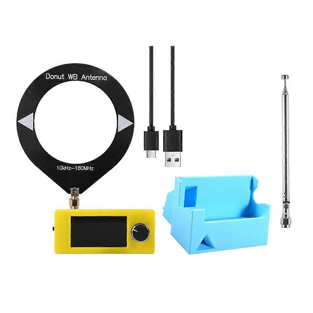 Si4732 10-180 Mhz Radioempfänger-set, 1,9-zoll-bildschirm, Fm/am/lsb/usb-kurzwellenempfang + Antenne + Ständer, Si4732 Mini-radio