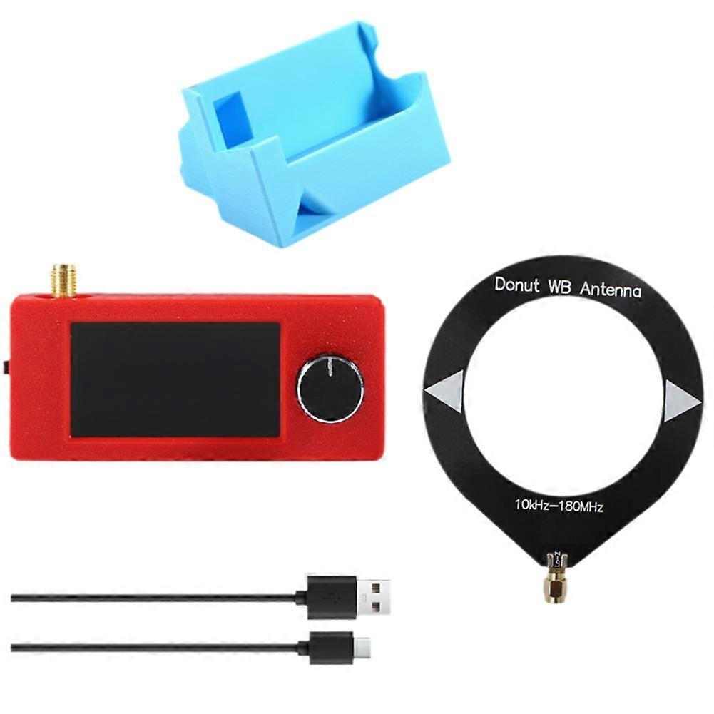 Kurzwellenradioempfänger Si4732 Mit 1,9-zoll-bildschirm, Fm/am/lsb/usb, 10 Khz - 180 Mhz. Lieferumfang: Radioempfänger Si4732, Antenne Und Ständer.