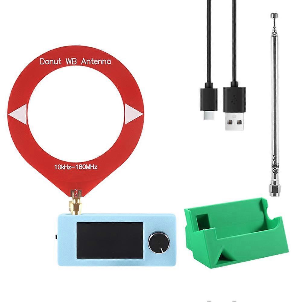 Si4732 Radioempfänger-set + Antenne + Ständer, 10 Khz – 180 Mhz, 1,9-zoll-display, Fm/am/lsb/usb, Si4732 Mini-kurzwellenradio