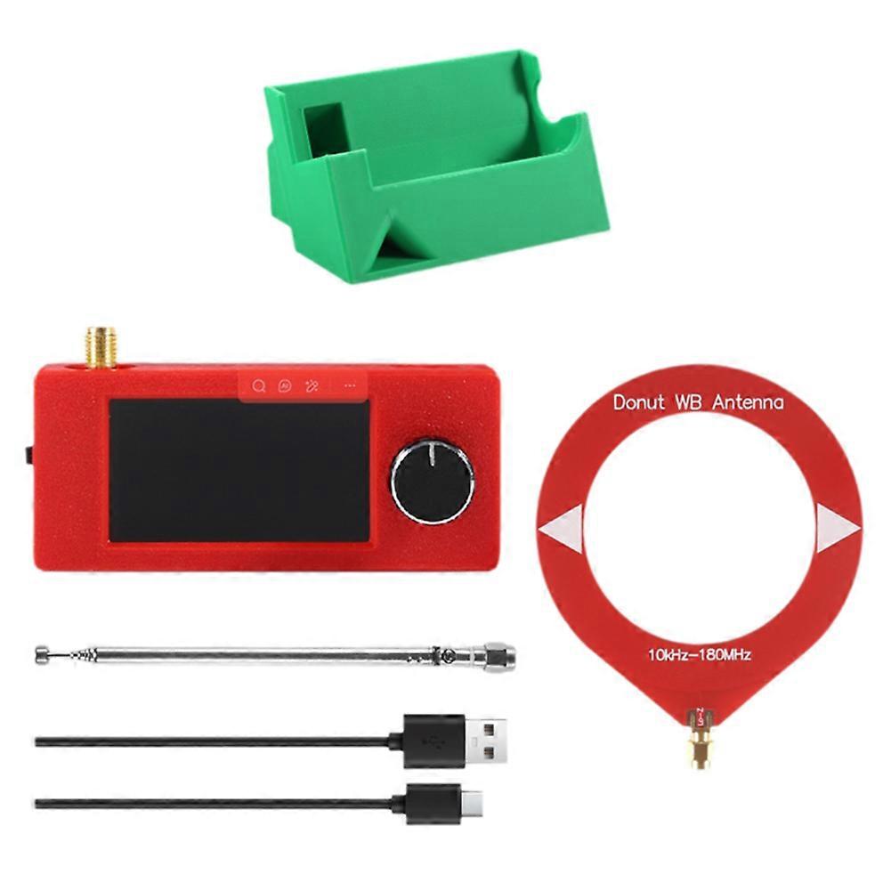 Si4732 Radio-empfänger-set, 1,9-zoll-bildschirm, Kurzwelle 10 Khz–180 Mhz, Fm/am/lsb/usb, Inklusive Ständer Und Antenne. Si4732 Mini-radio.