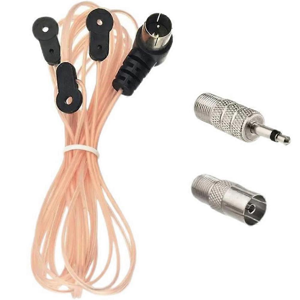 Transparentes Am-signalempfängerkabel Für Radiolautsprecher, Fm-verstärker, Radioantenne, Heimgebrauch