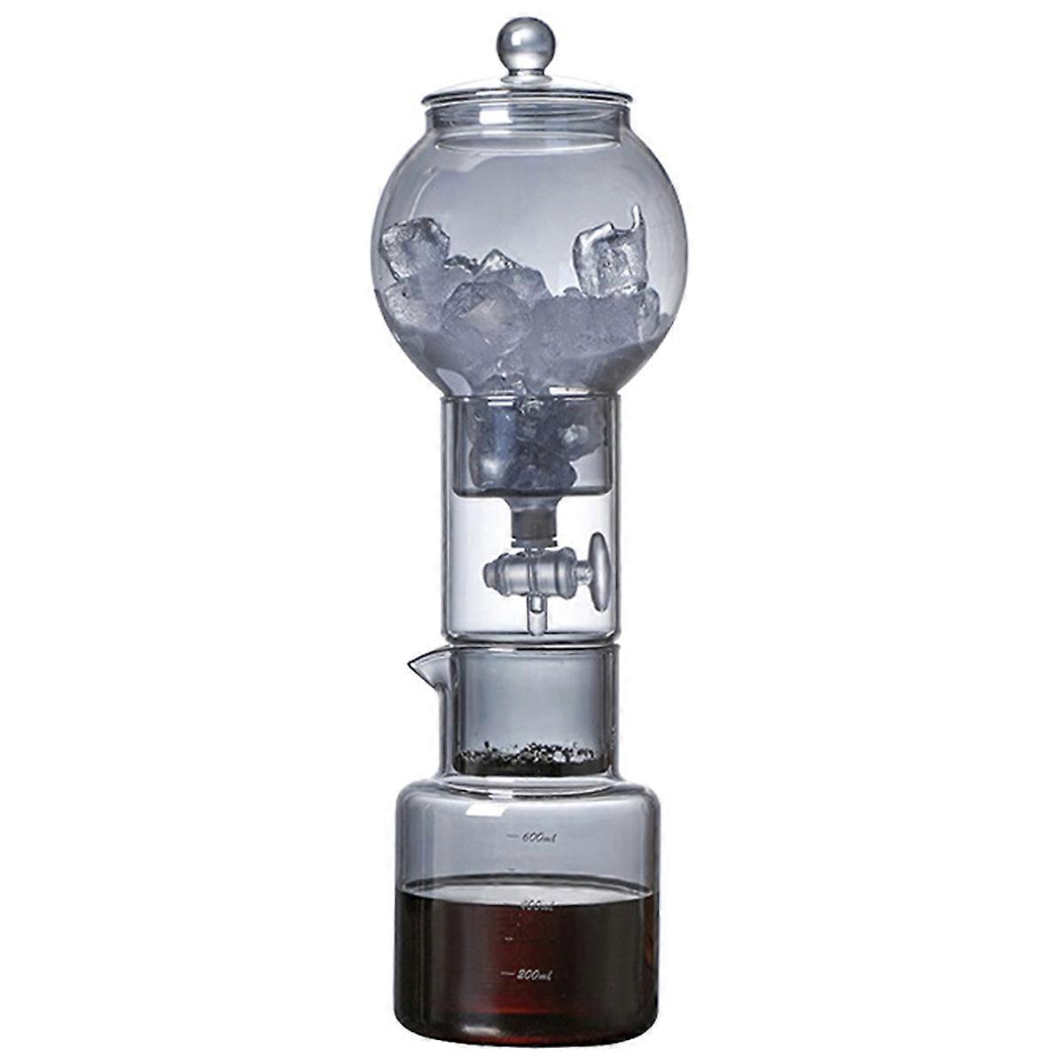 Set Für Kaltbrühkaffeemaschine Mit Glasfilter Und Filterhalter, Zubehör Für Espressomaschine B