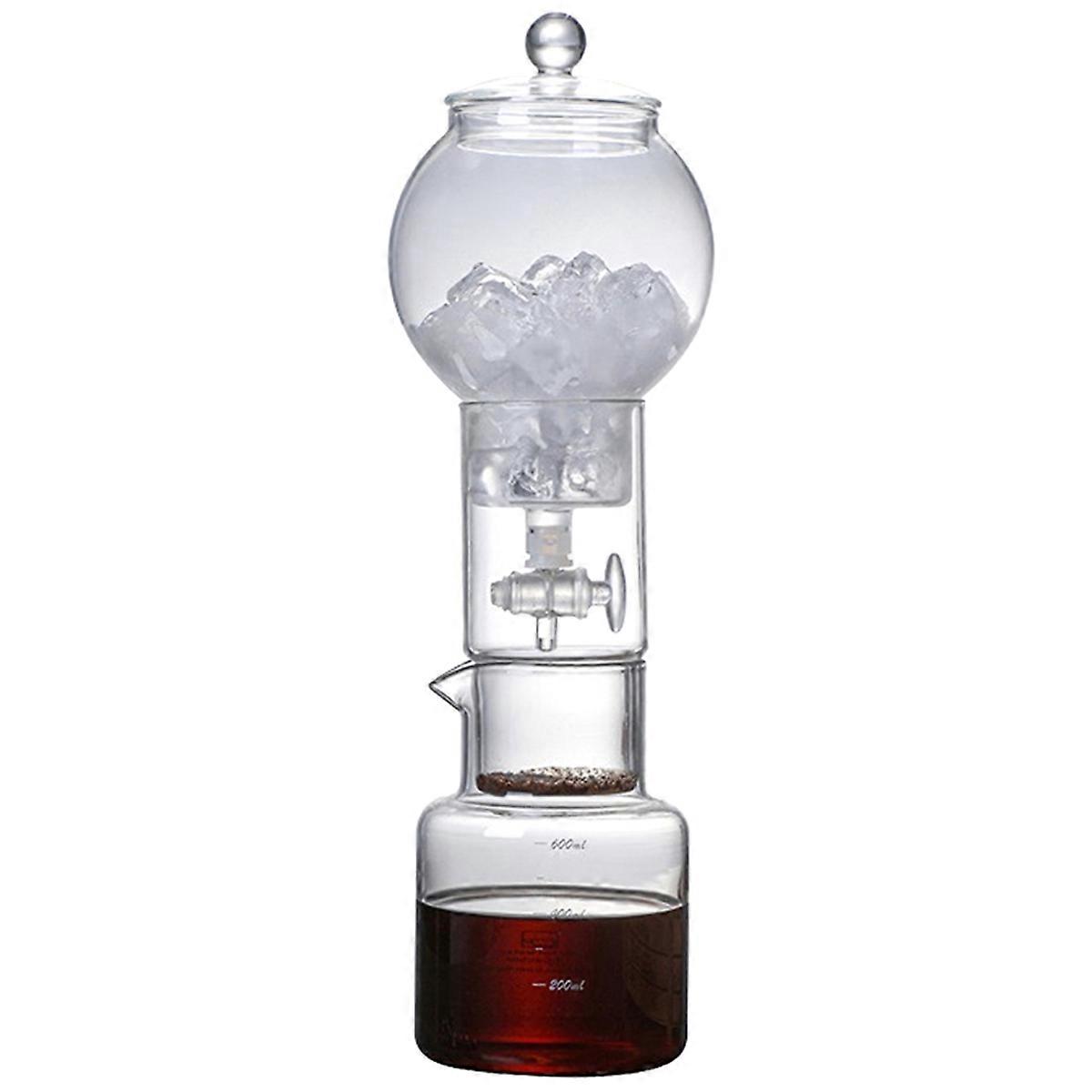 Set Für Kaltbrühkaffeemaschine Mit Glasfilter Und Filterhalter, Zubehör Für Espressomaschine A